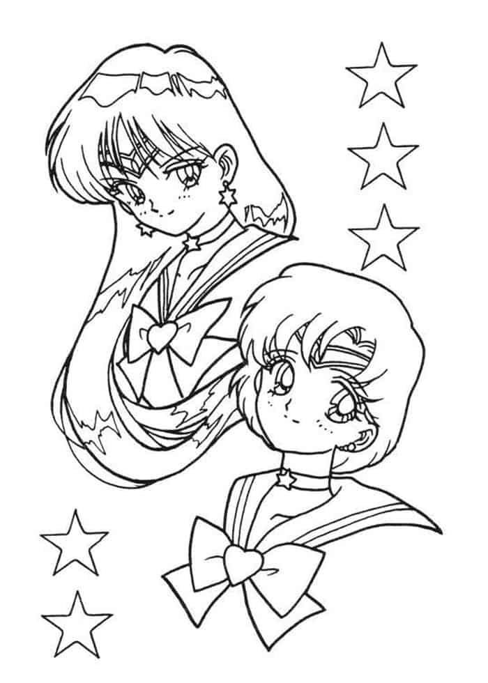 Eternal Sailor Moon Coloring Pages