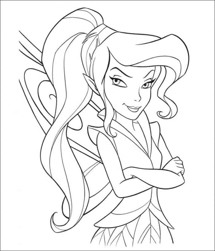 Fawn From Tinkerbell Coloring Pages