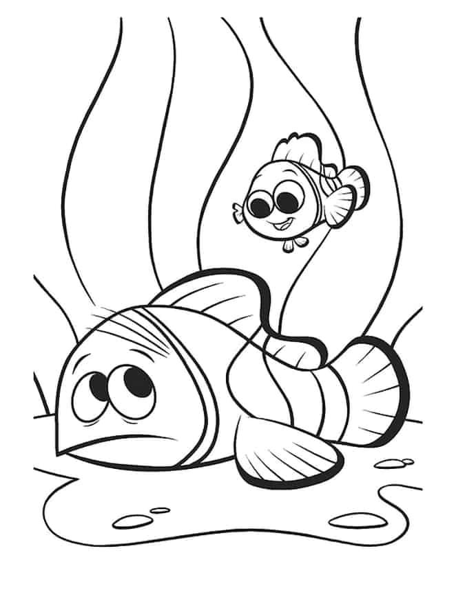 Finding Nemo 2 Coloring Pages