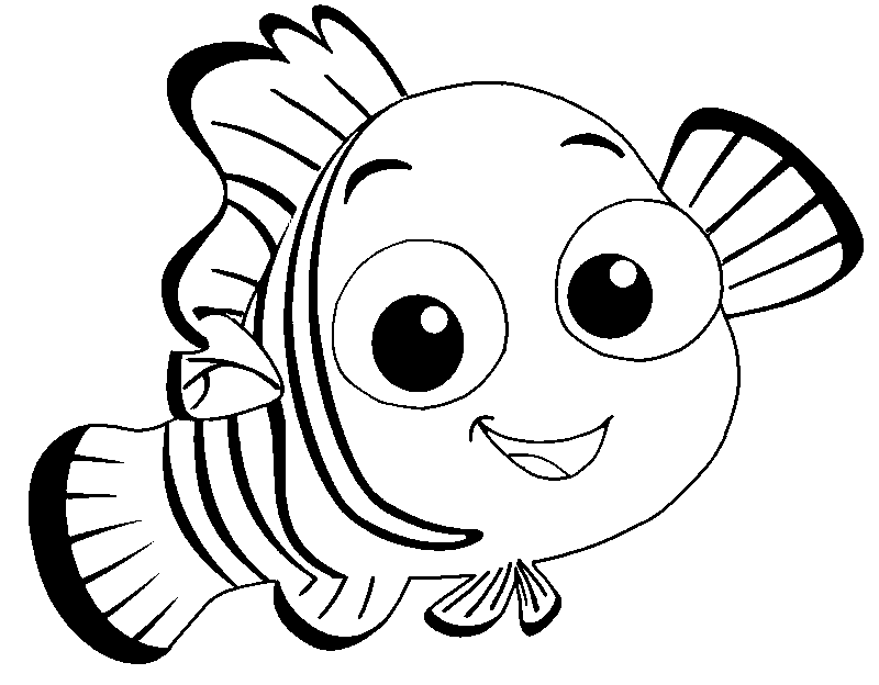 Finding Nemo Coloring Pages For Kids