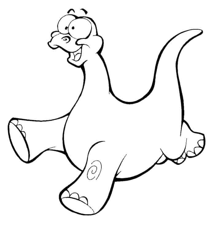 Free Coloring Pages Of Dinosaurs