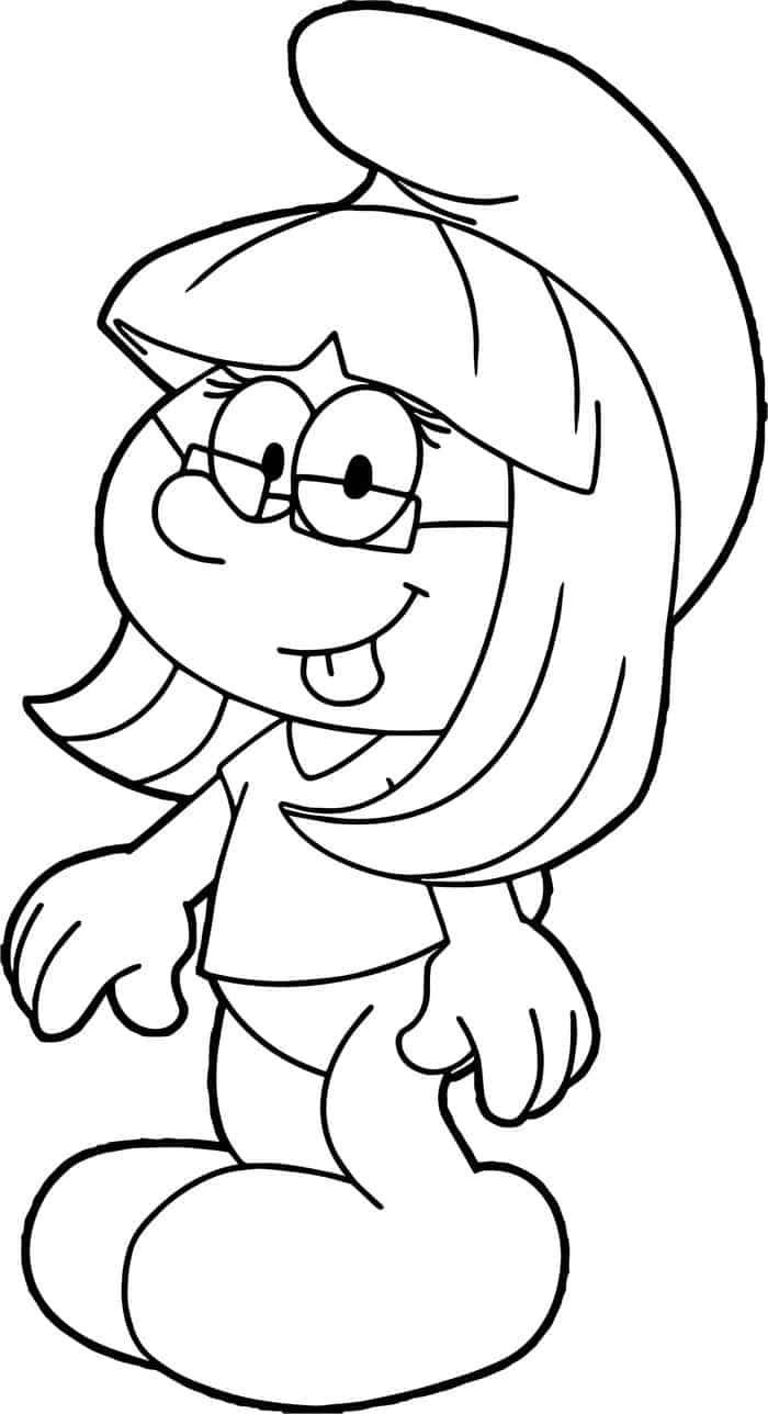 Free Printable Coloring Pages Smurfs