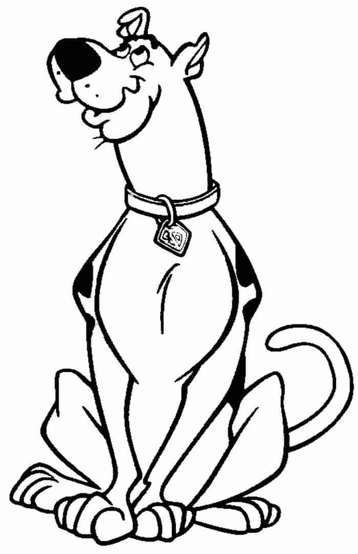 Free Scooby Doo Coloring Pages