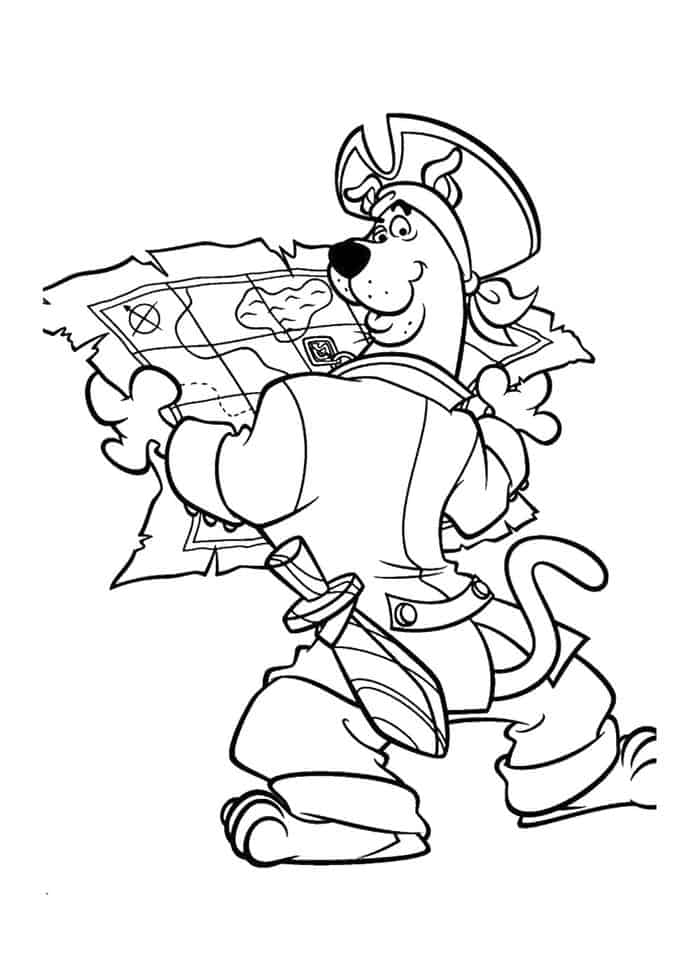 Free Scooby Doo Halloween Coloring Pages