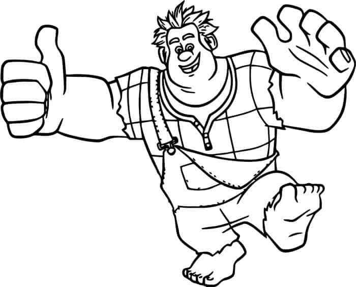 Free Wreck It Ralph Coloring Pages