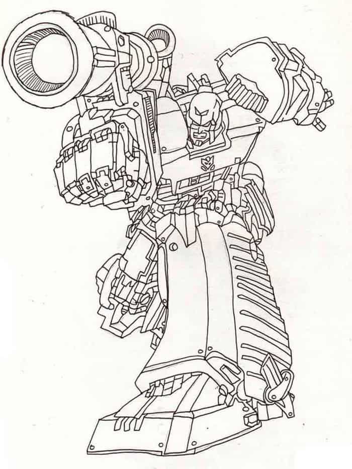 G1 Transformers Coloring Pages