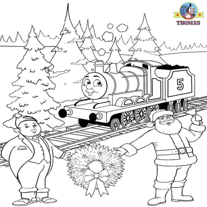 James The Train Coloring Pages