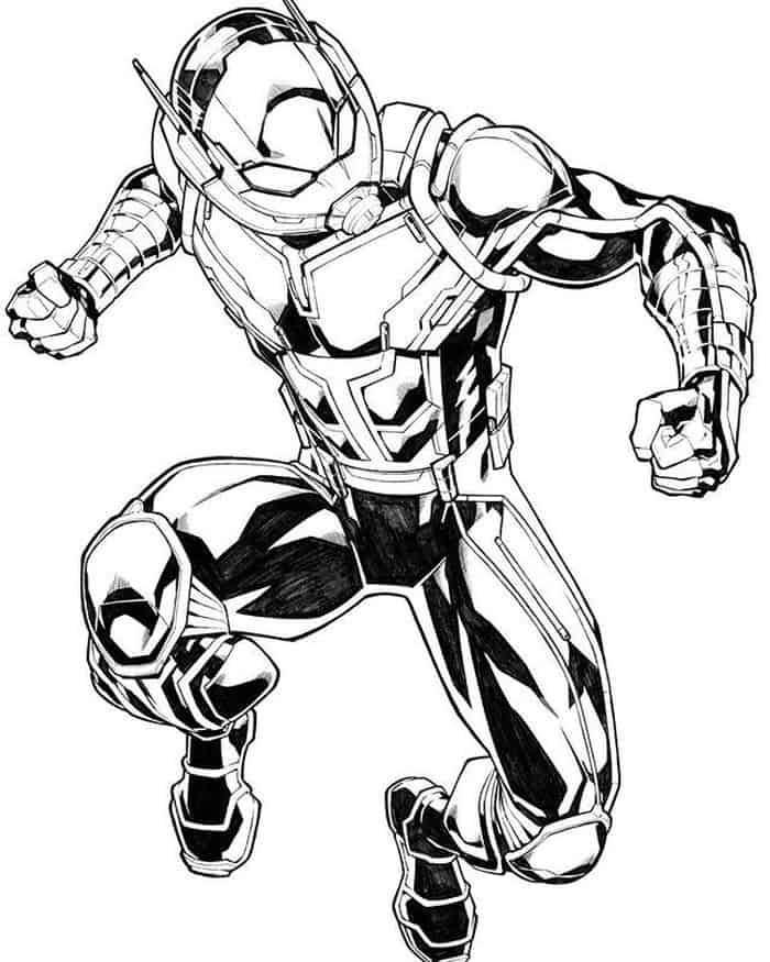 Marvel Ant Man Coloring Pages