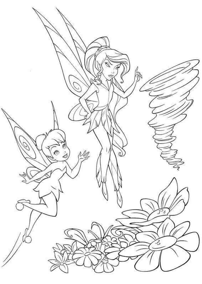 Online Coloring Pages Tinkerbell