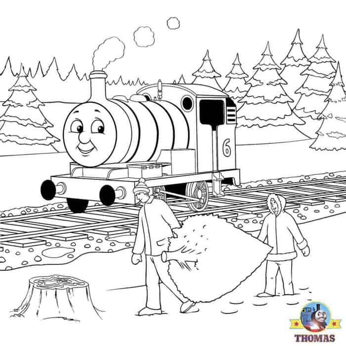 Percy The Train Coloring Pages