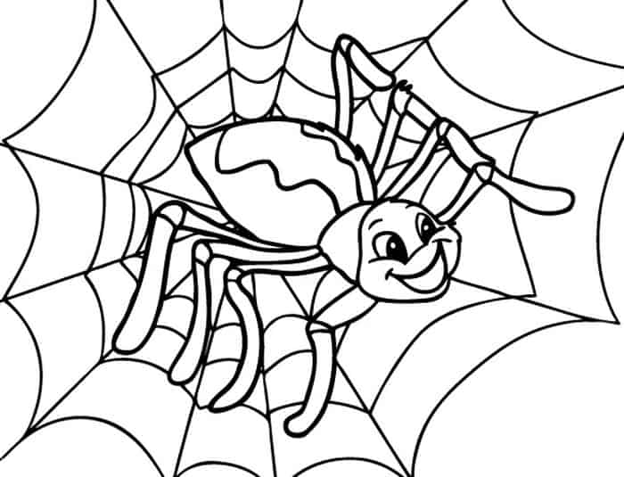 Princess Spider Coloring Pages