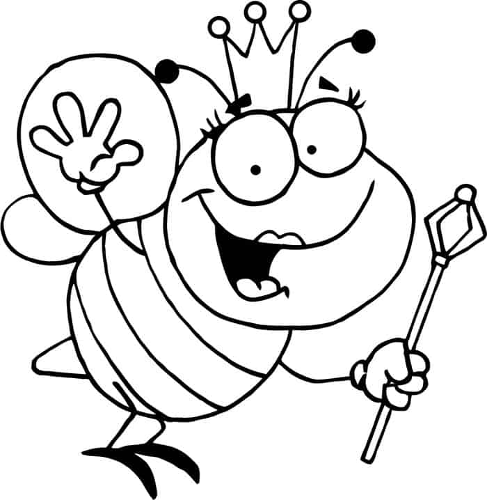Queen Bee Lol Coloring Pages