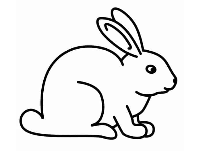 Rabbit Coloring Pages For Adults