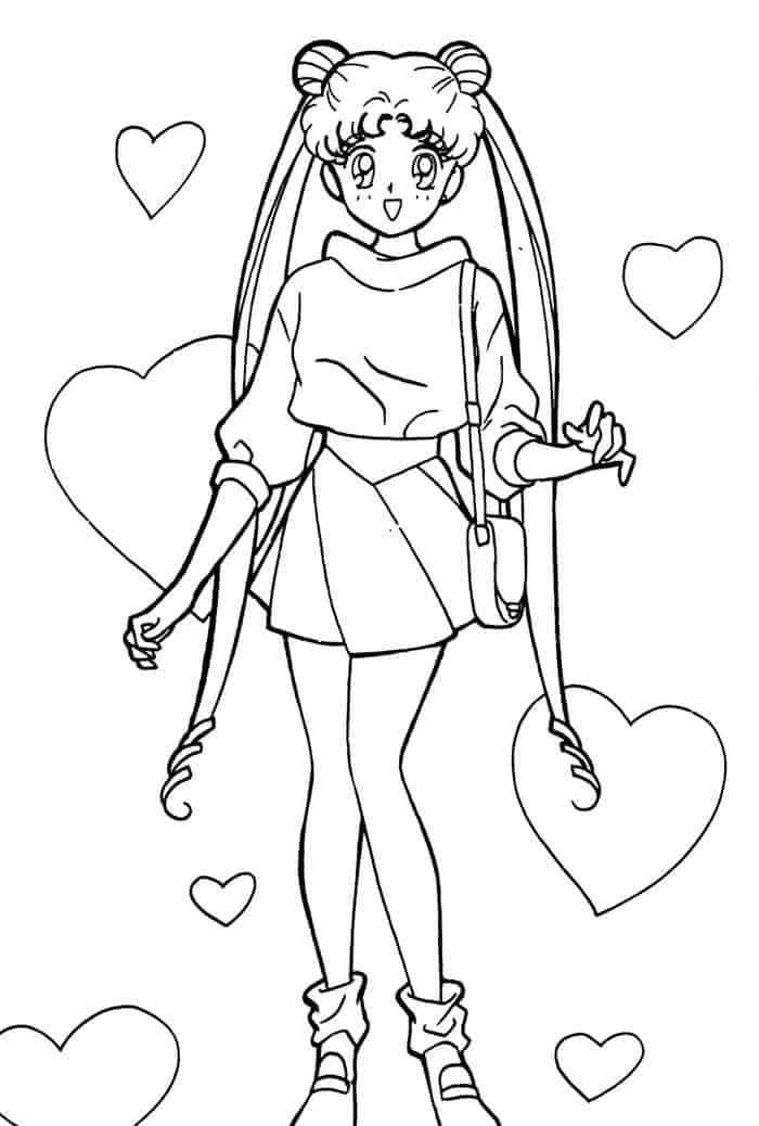 Sailor Moon Coloring Pages Tumblr