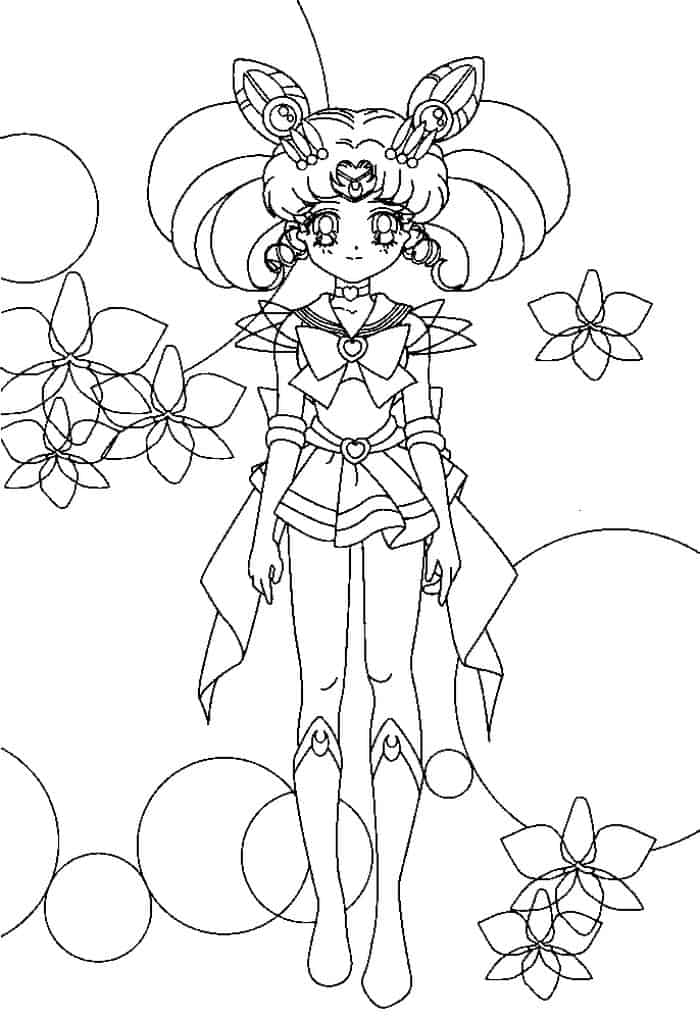 Sailor Moon Items Coloring Pages