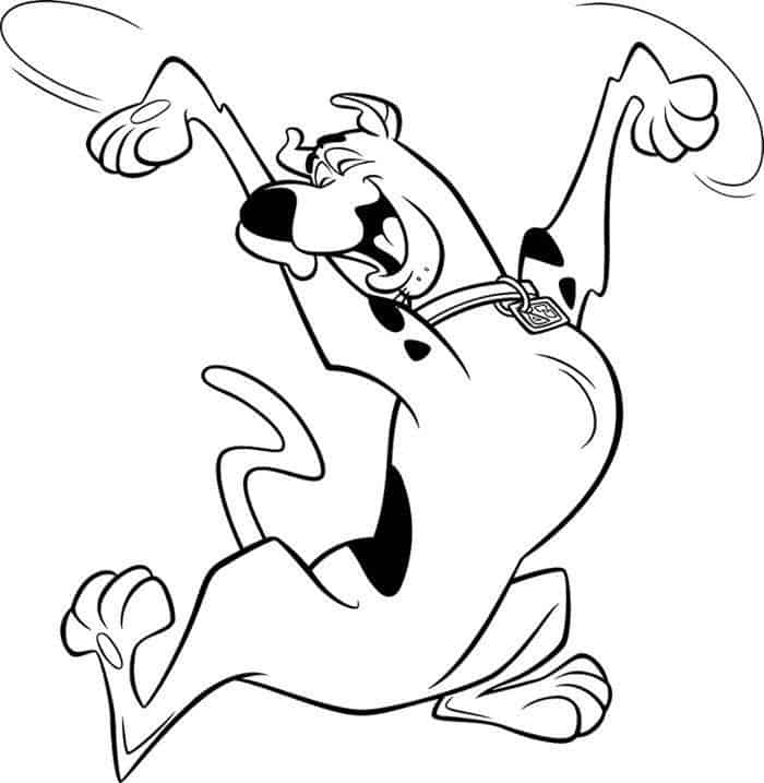 Scooby Doo Coloring Pages Free