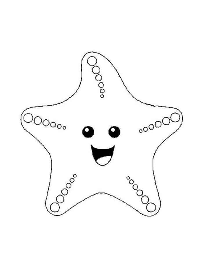 Sea Stars Coloring Pages