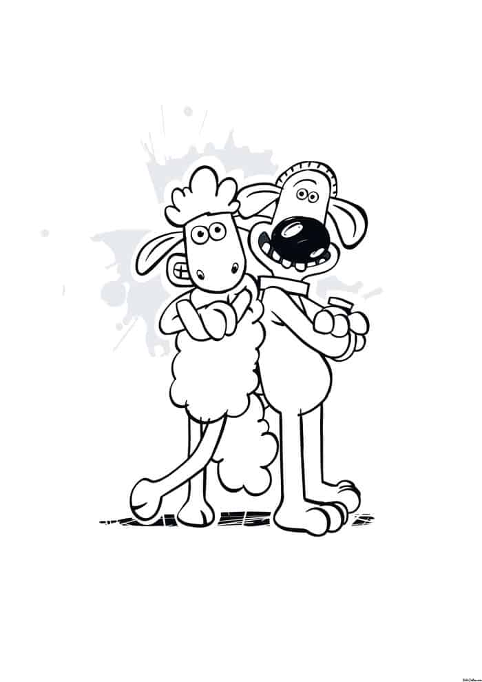 Shaun The Sheep The Movie Coloring Pages