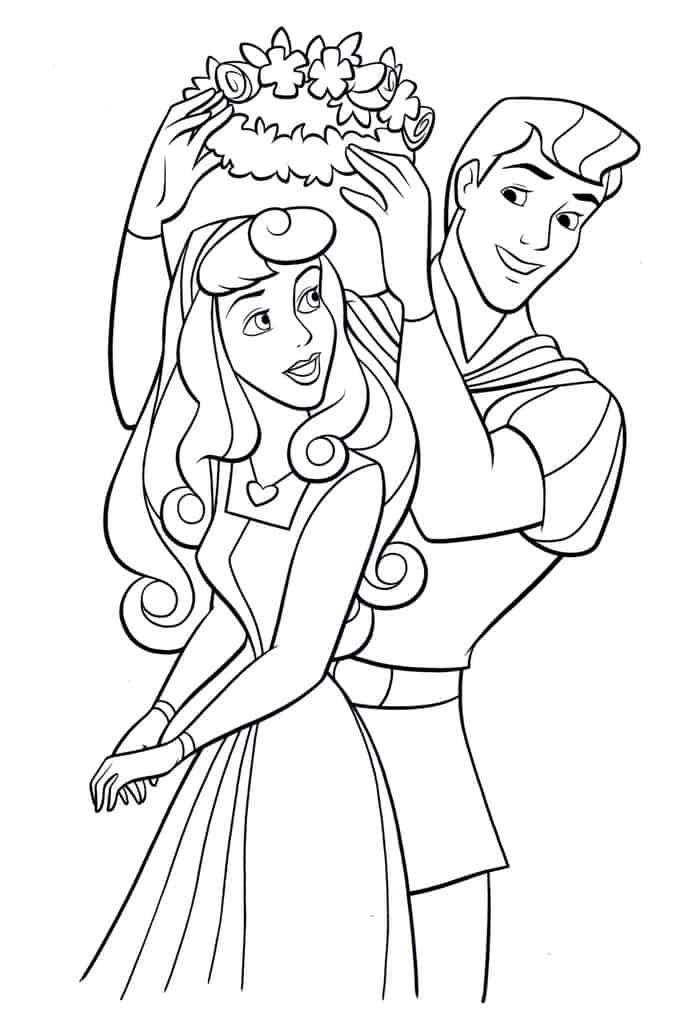 Sleeping Beauty Coloring Pages I Can Print