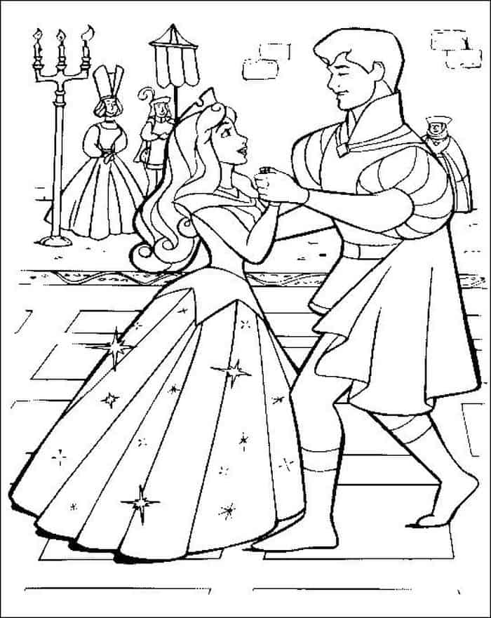 Sleeping Beauty Goons Coloring Pages