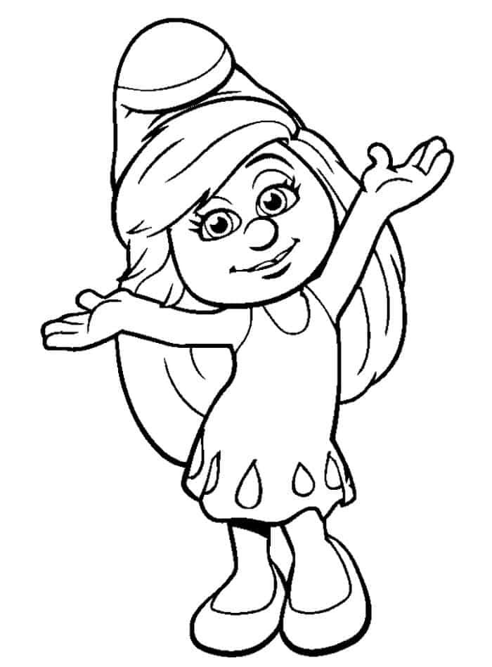 Smurfs The Naughties Coloring Pages