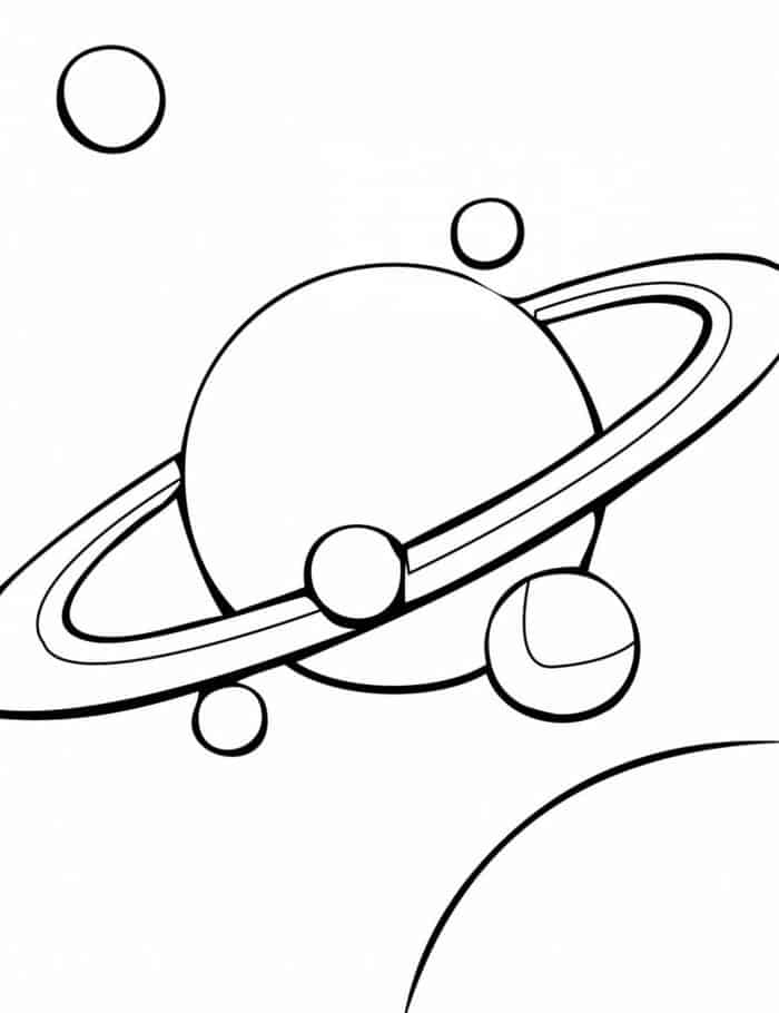 Solar System Coloring Book Pages