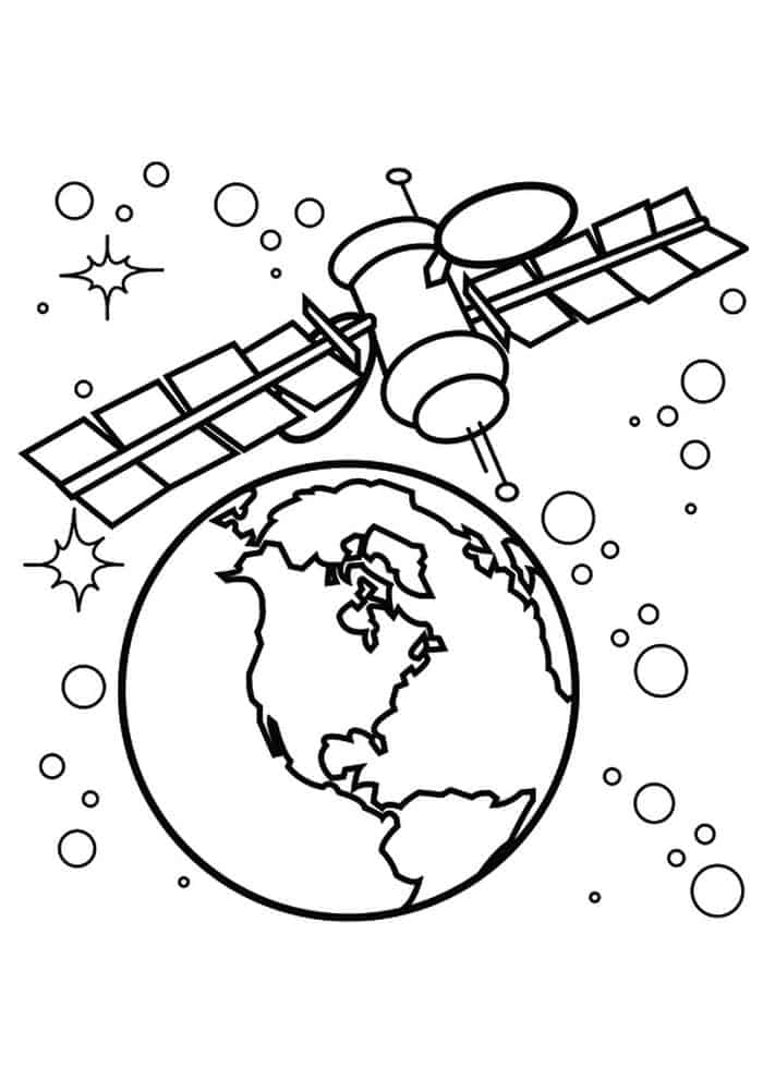 Solar System Fun Facts Coloring Pages
