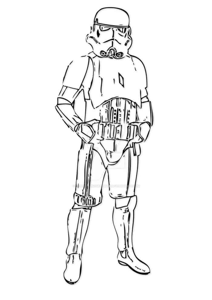 Stars Wars Coloring Pages