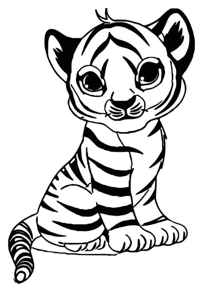 Tiger Cub Scout Coloring Pages