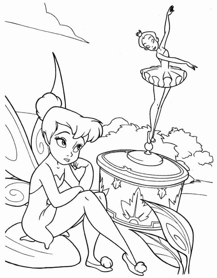Tinkerbell Coloring Pages For Adults