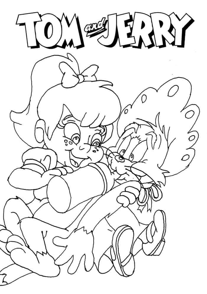 Tom And Jerry Coloring Pages Pdf