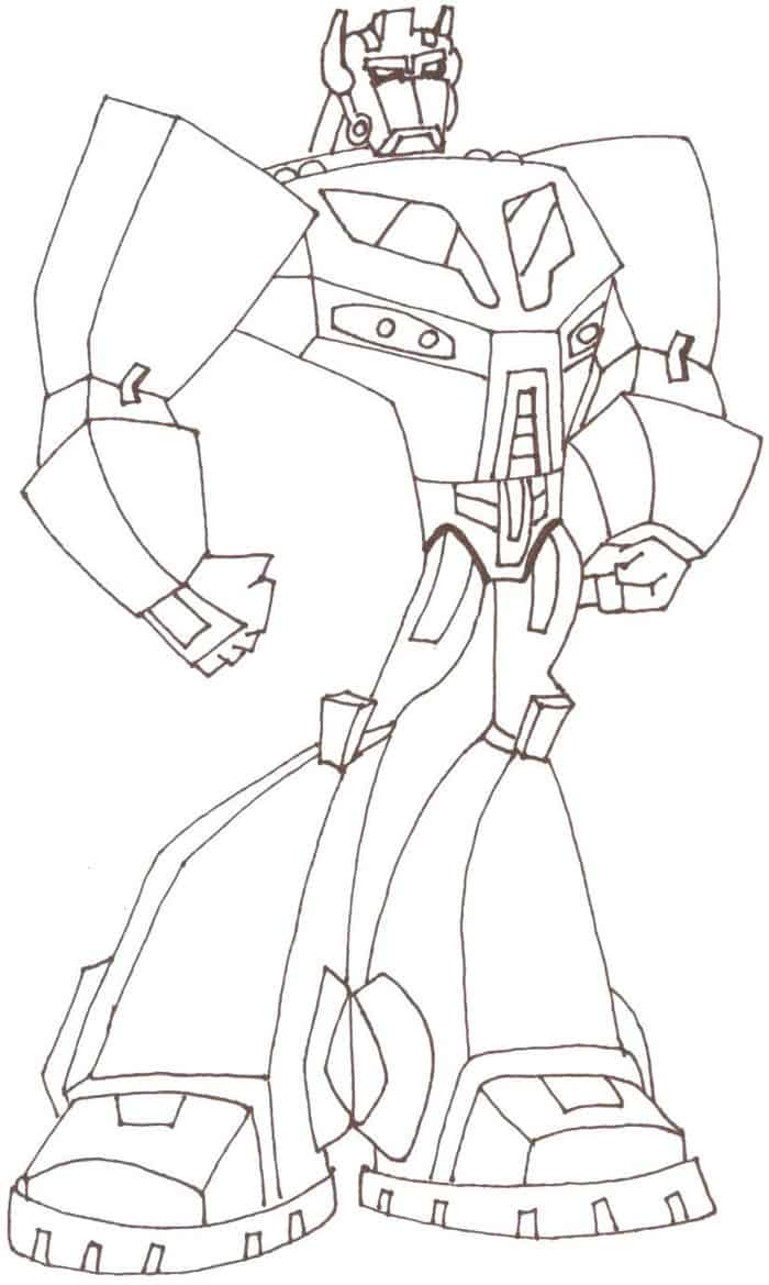 Transformers Coloring Pages Autobots