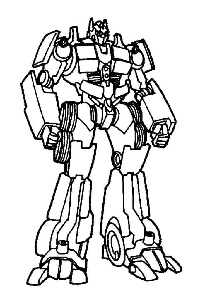 Transformers Coloring Pages For Free