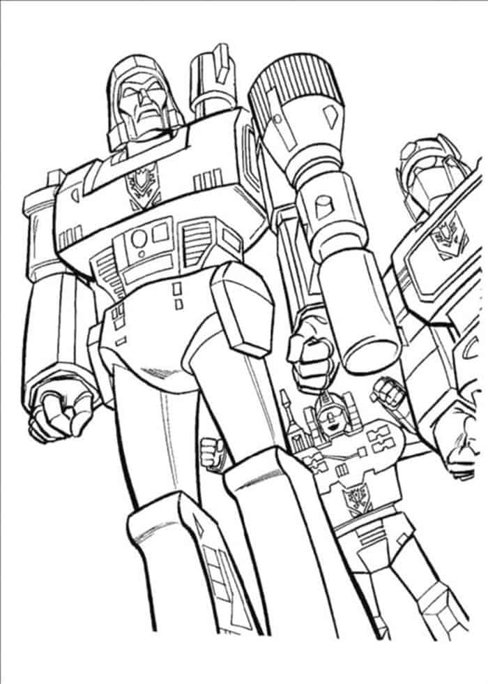 Transformers Coloring Pages To Print