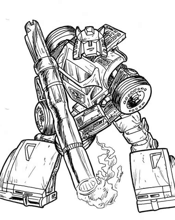 Transformers Online Coloring Pages