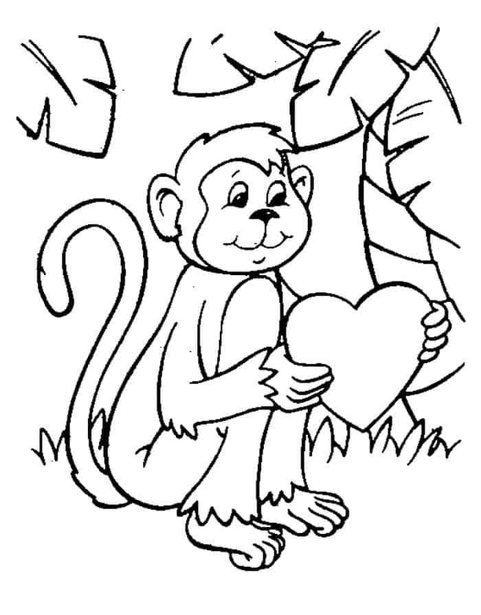 Valentines Day Online Coloring Pages