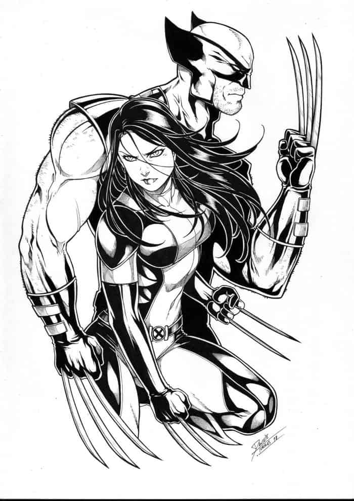 Wolverine And The X Men Wolverine Coloring Pages
