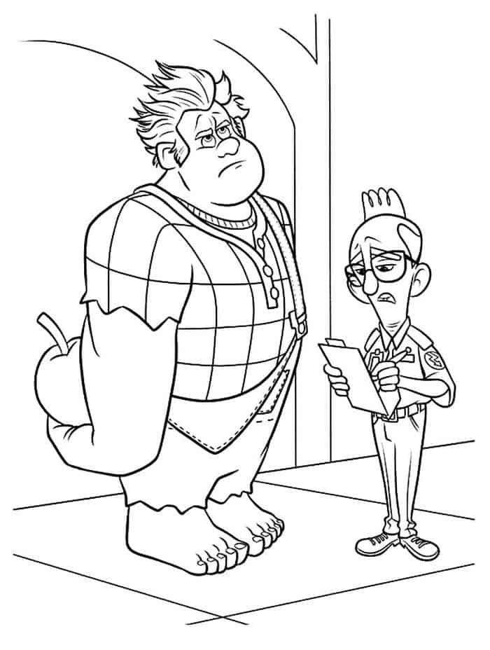 Wreck It Ralph Break The Internet Coloring Pages