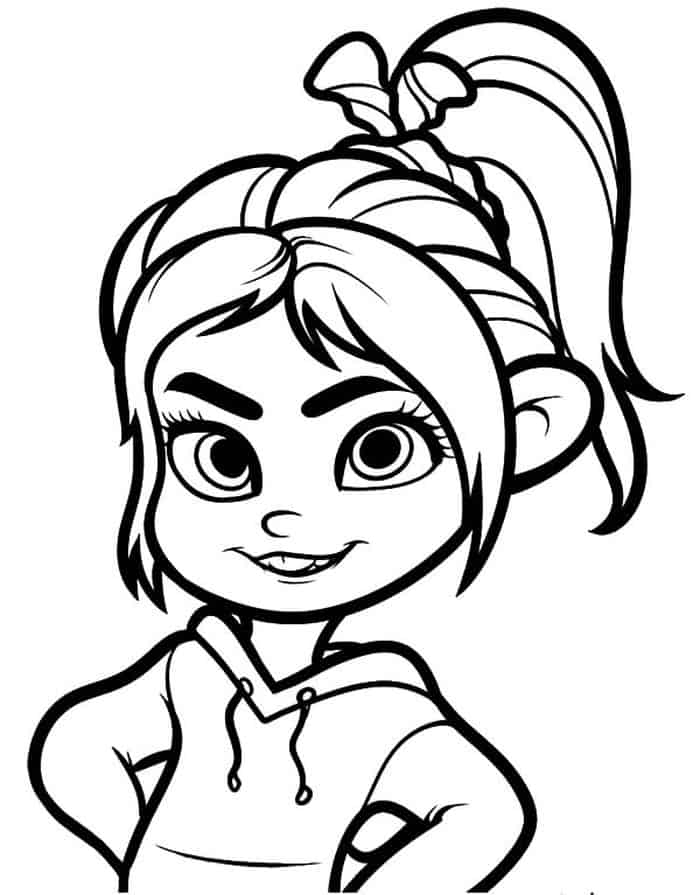 Wreck It Ralph Breaks The Internet Princesses Coloring Pages Only