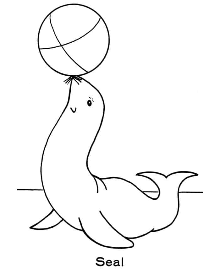 Zoo Animals Coloring Pages Printable