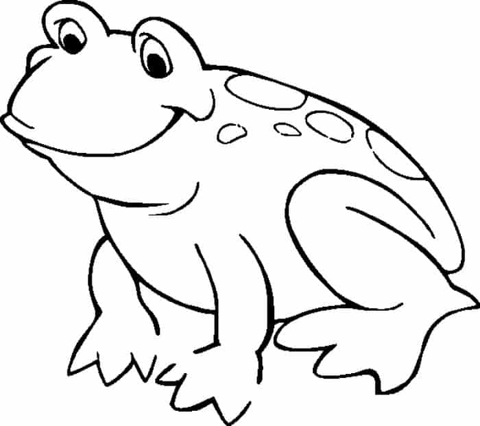 Adult Coloring Pages Frog