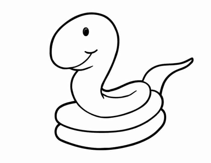 Adult Coloring Pages Printable Snake