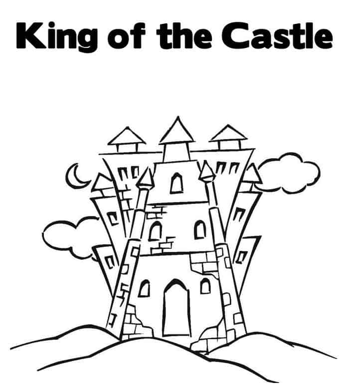 Coloring Castle Alphabet Pages