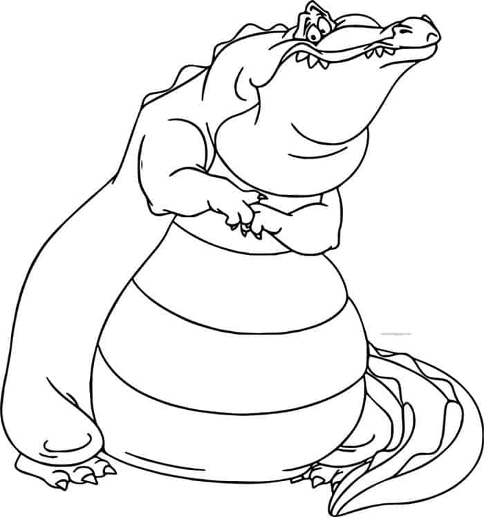 Coloring Pages Alligator