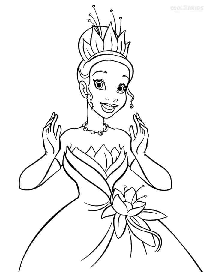 Coloring Pages Disney Princess And The Frog