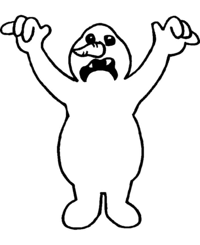 Coloring Pages Ghost