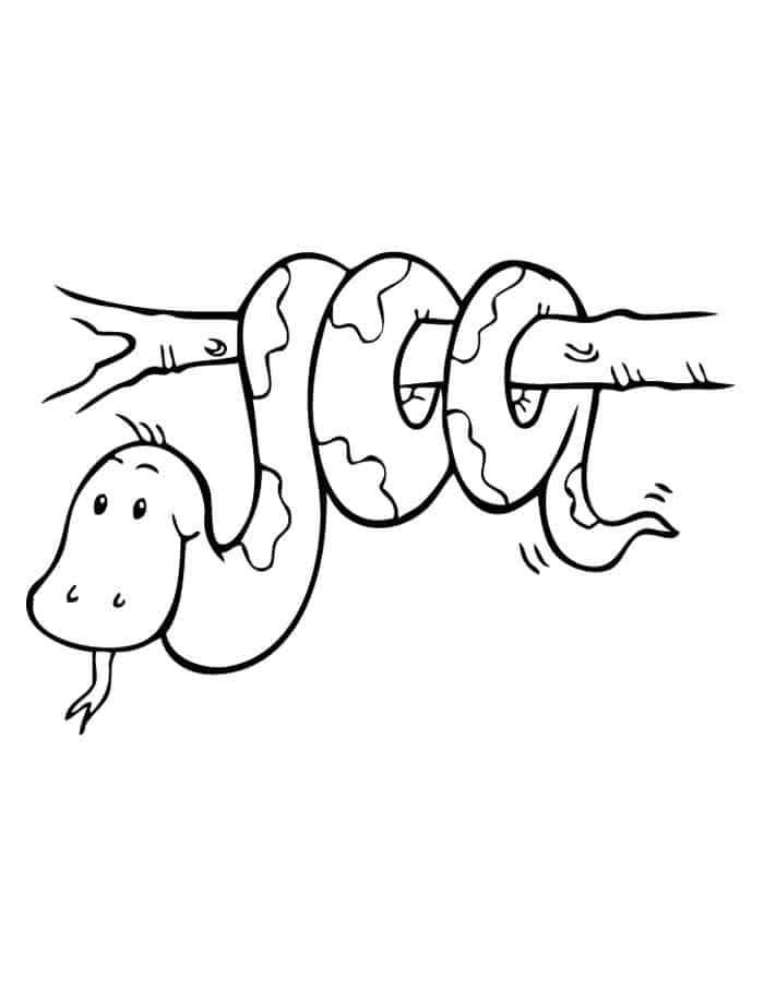 Crayola Snake Coloring Pages