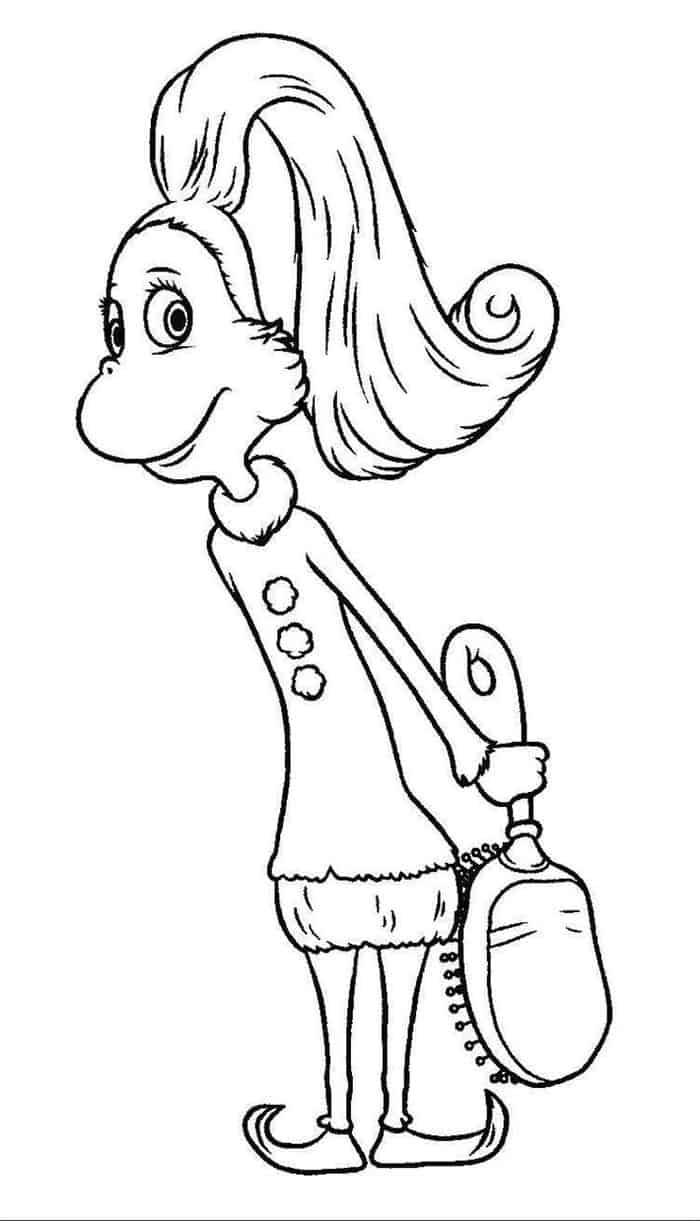 Dr. Seuss Characters Coloring Pages