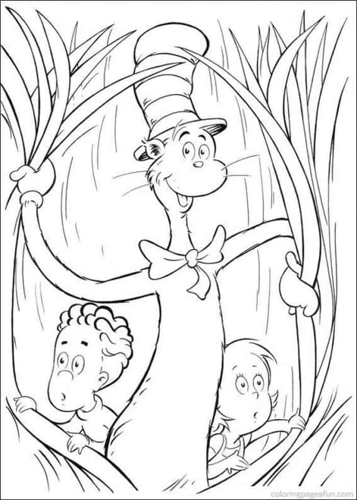 Dr. Seuss Coloring Pages Free Printable