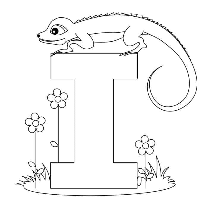 Free Alphabet Printable Coloring Pages